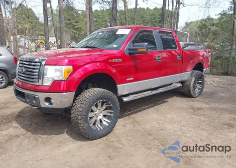 2011 Ford F-150 Xlt from USA, damaged, VIN 1FTFW1ET5BFB01231